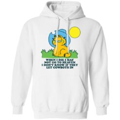 Garfield when I die I may not go to heaven shirt $19.95 redirect03282021220310 7