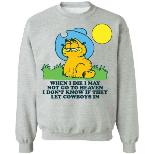 Garfield when I die I may not go to heaven shirt $19.95 redirect03282021220310 8