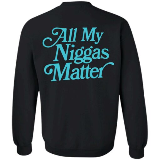 All my nigs matter shirt $25.95