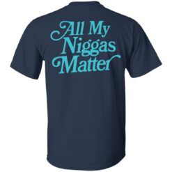 All my nigs matter shirt $25.95