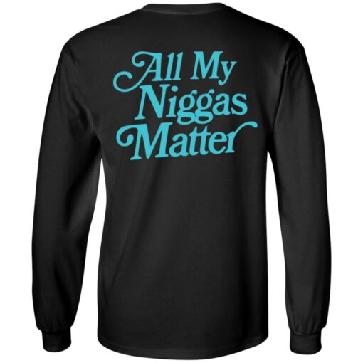 All my nigs matter shirt $25.95