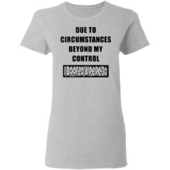 Due to circumstances beyond my control I boofed a perc 30 shirt $19.95