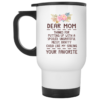XP8400W White Travel Mug