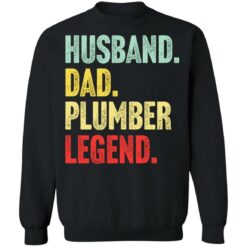 Husband dad plumber legend shirt $19.95