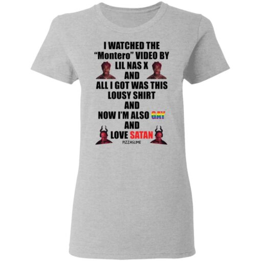 I watched the Montero video by Lil Nas X and all I got was this lousy shirt $19.95