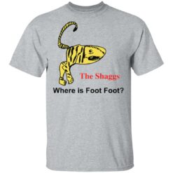 The Shaggs where is foot foot shirt $19.95