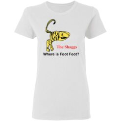 The Shaggs where is foot foot shirt $19.95