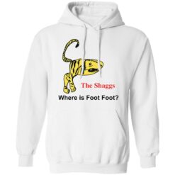 The Shaggs where is foot foot shirt $19.95