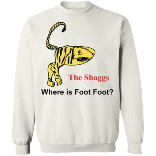 The Shaggs where is foot foot shirt $19.95