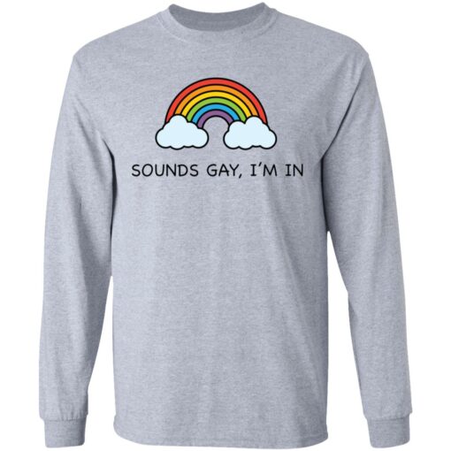 Rainbow sounds gay I'm in shirt $19.95