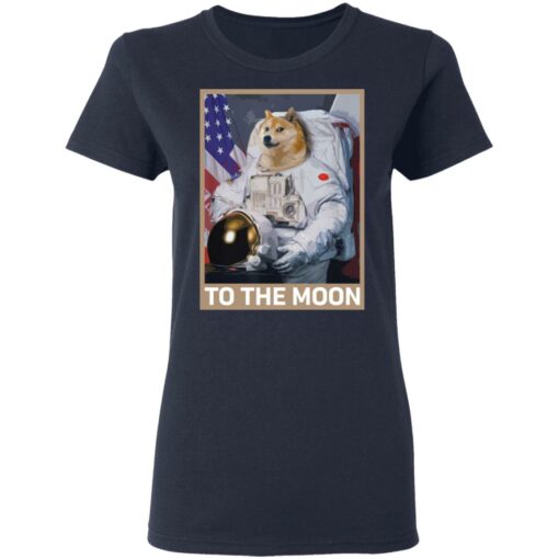 Dogecoin Astronaut to the Moon Blockchain Crypto shirt $19.95