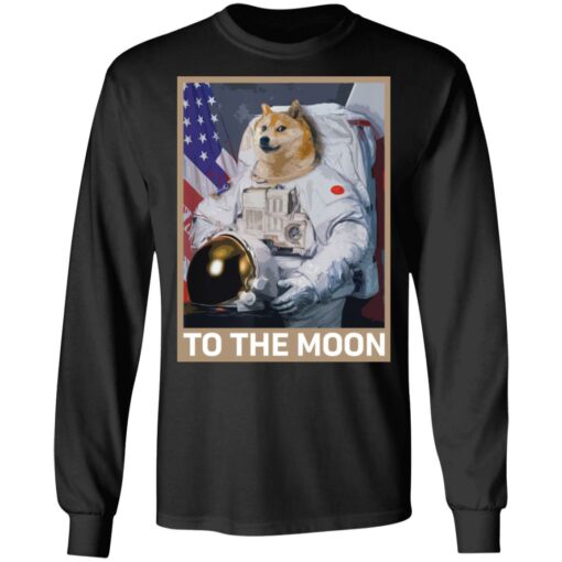 Dogecoin Astronaut to the Moon Blockchain Crypto shirt $19.95