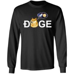 Dogecoin doge to the moon crypto meme shirt $19.95