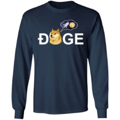 Dogecoin doge to the moon crypto meme shirt $19.95