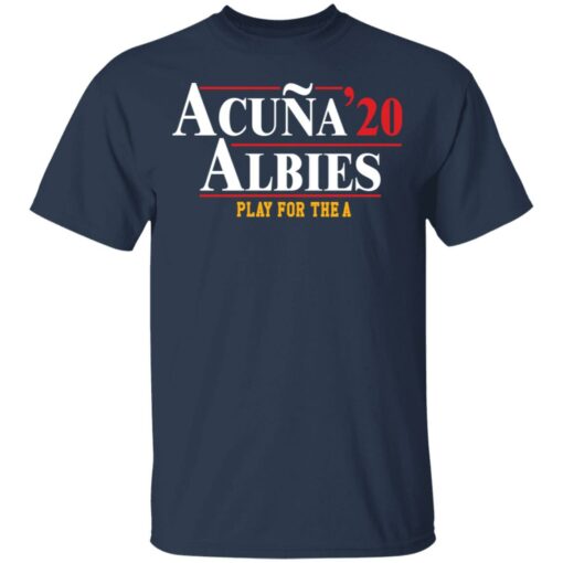 Albies Acuna 20 shirt $19.95