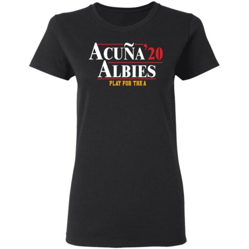 Albies Acuna 20 shirt $19.95