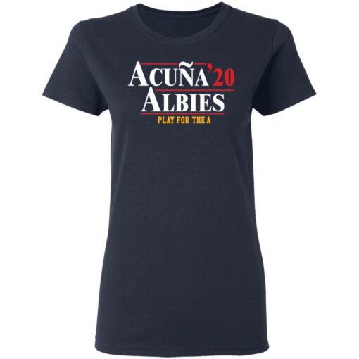 Albies Acuna 20 shirt $19.95