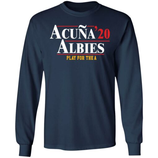 Albies Acuna 20 shirt $19.95