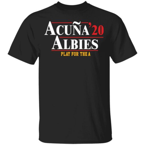 Albies Acuna 20 shirt $19.95