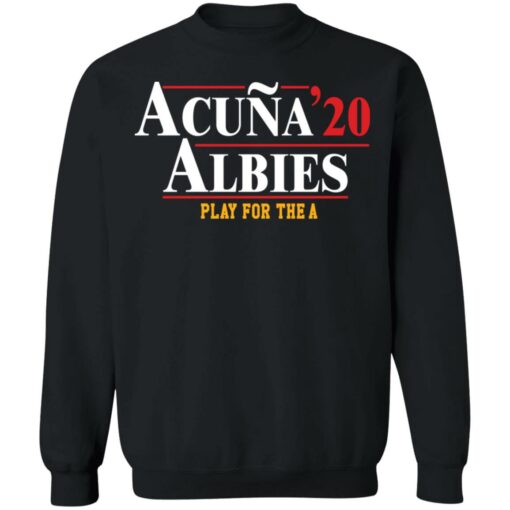 Albies Acuna 20 shirt $19.95