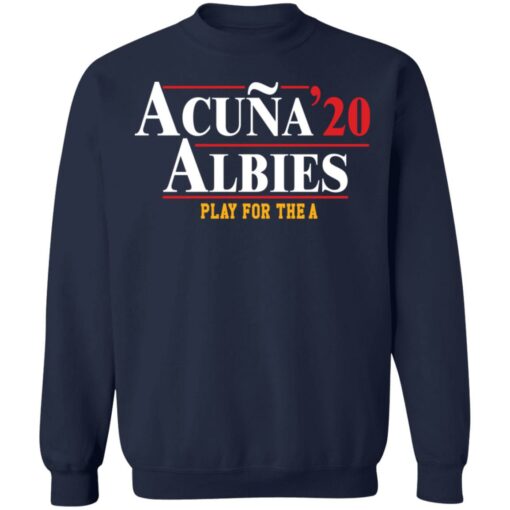 Albies Acuna 20 shirt $19.95