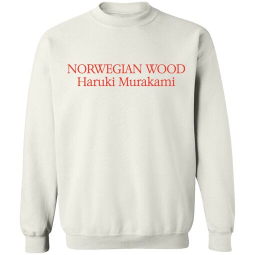 Norwegian wood Haruki Murakami shirt $19.95