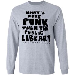 What's more punk than the public Library shirt $19.95