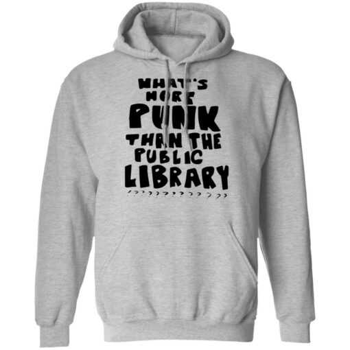 What's more punk than the public Library shirt $19.95