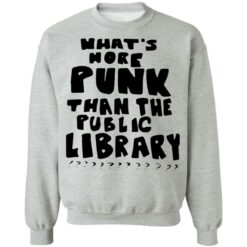 What's more punk than the public Library shirt $19.95