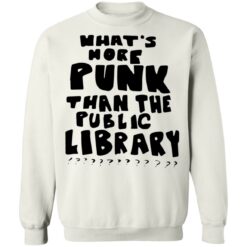 What's more punk than the public Library shirt $19.95