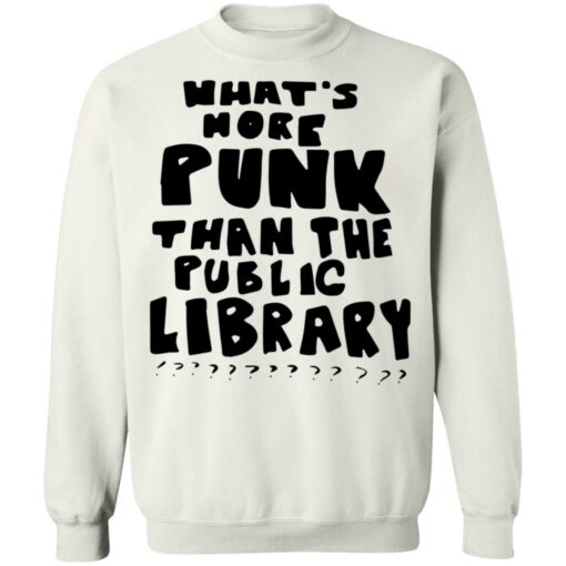 What's more punk than the public Library shirt $19.95