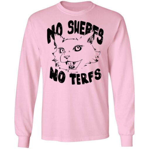 Cat no swerfs no terfs shirt $19.95