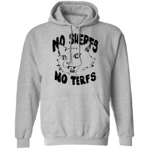 Cat no swerfs no terfs shirt $19.95