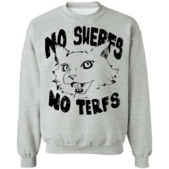 Cat no swerfs no terfs shirt $19.95