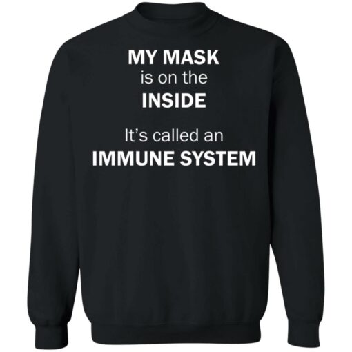 My mask is on the inside it's called an immune system shirt $19.95 redirect04252021210453 8
