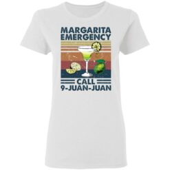 Margarita emergency call 9 juan juan shirt $19.95