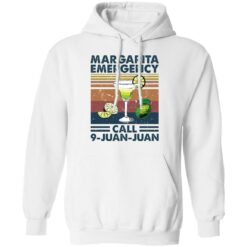 Margarita emergency call 9 juan juan shirt $19.95