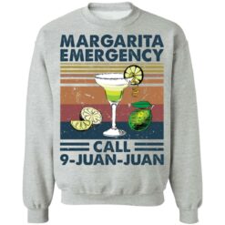 Margarita emergency call 9 juan juan shirt $19.95