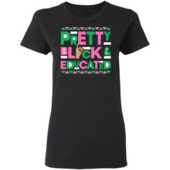 Pretty black and educated hand sign sweatshirt $19.95