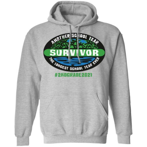 Another school year survivor the longest school year ever 2nd grade 2021 shirt $19.95