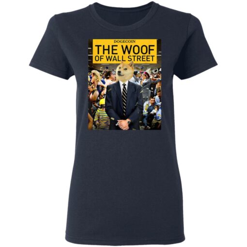 Dogecoin the woof of wall street shirt $19.95