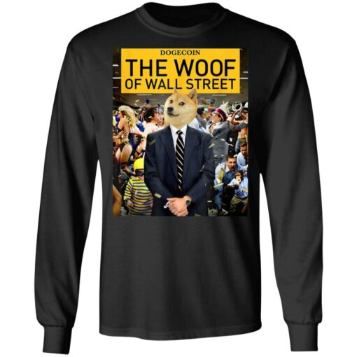 Dogecoin the woof of wall street shirt $19.95