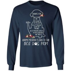 Thanks for loving me taking me for walks dog mom shirt $19.95