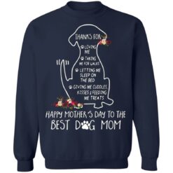 Thanks for loving me taking me for walks dog mom shirt $19.95