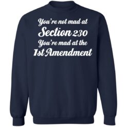You’re not mad at section 230 you’re mad at the 1st amendment shirt $19.95 redirect05062021230504 9