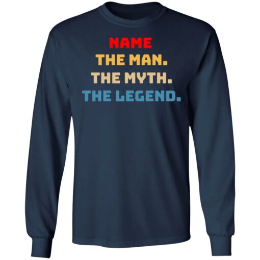 Custom name the man the myth the legend shirt $19.95 redirect05072021230548 5