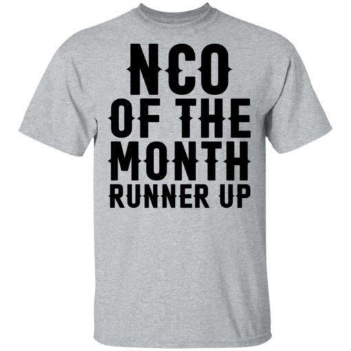 Nco of the month runner up shirt $19.95 redirect05102021000510 1