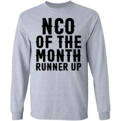 Nco of the month runner up shirt $19.95