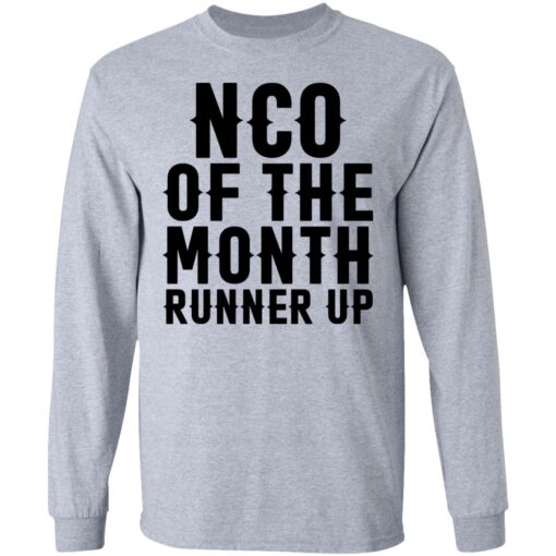 Nco of the month runner up shirt $19.95 redirect05102021000510 4