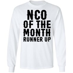 Nco of the month runner up shirt $19.95